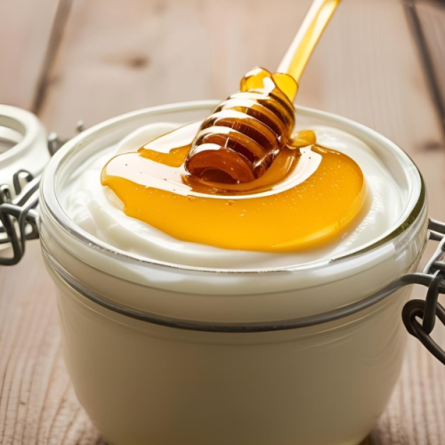 Yogurt in a jar