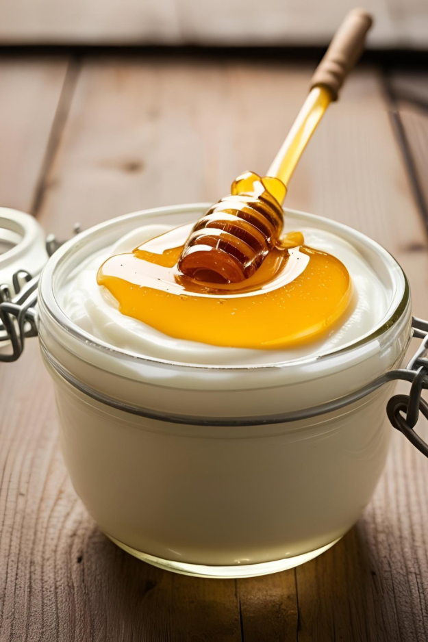 Yogurt in a jar